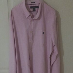 U.S. Polo Assn. Pink Casual Button Down Shirt
